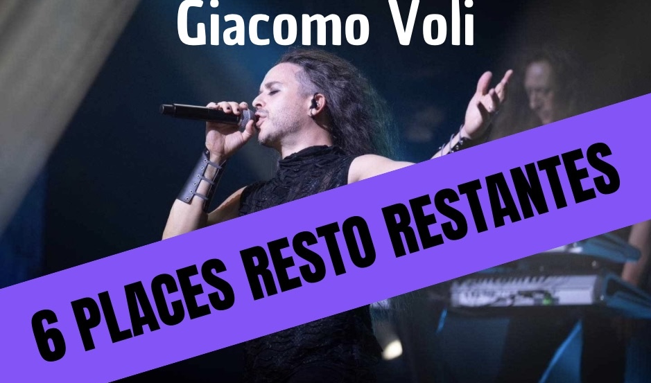 EVENEMENT !! CONCERT GIACOMO VOLI : TRIBUTE QUEEN