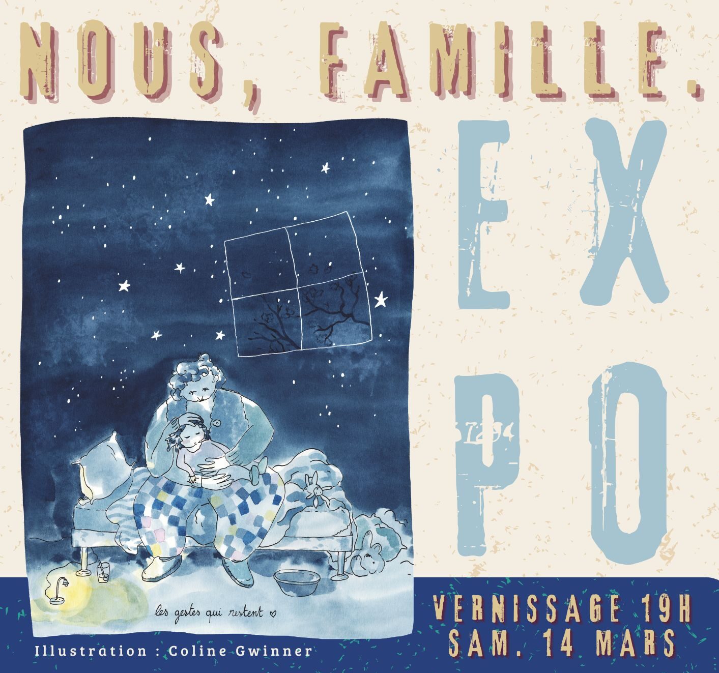 NOUVELLE EXPOSITION : NOUS, FAMILLE !