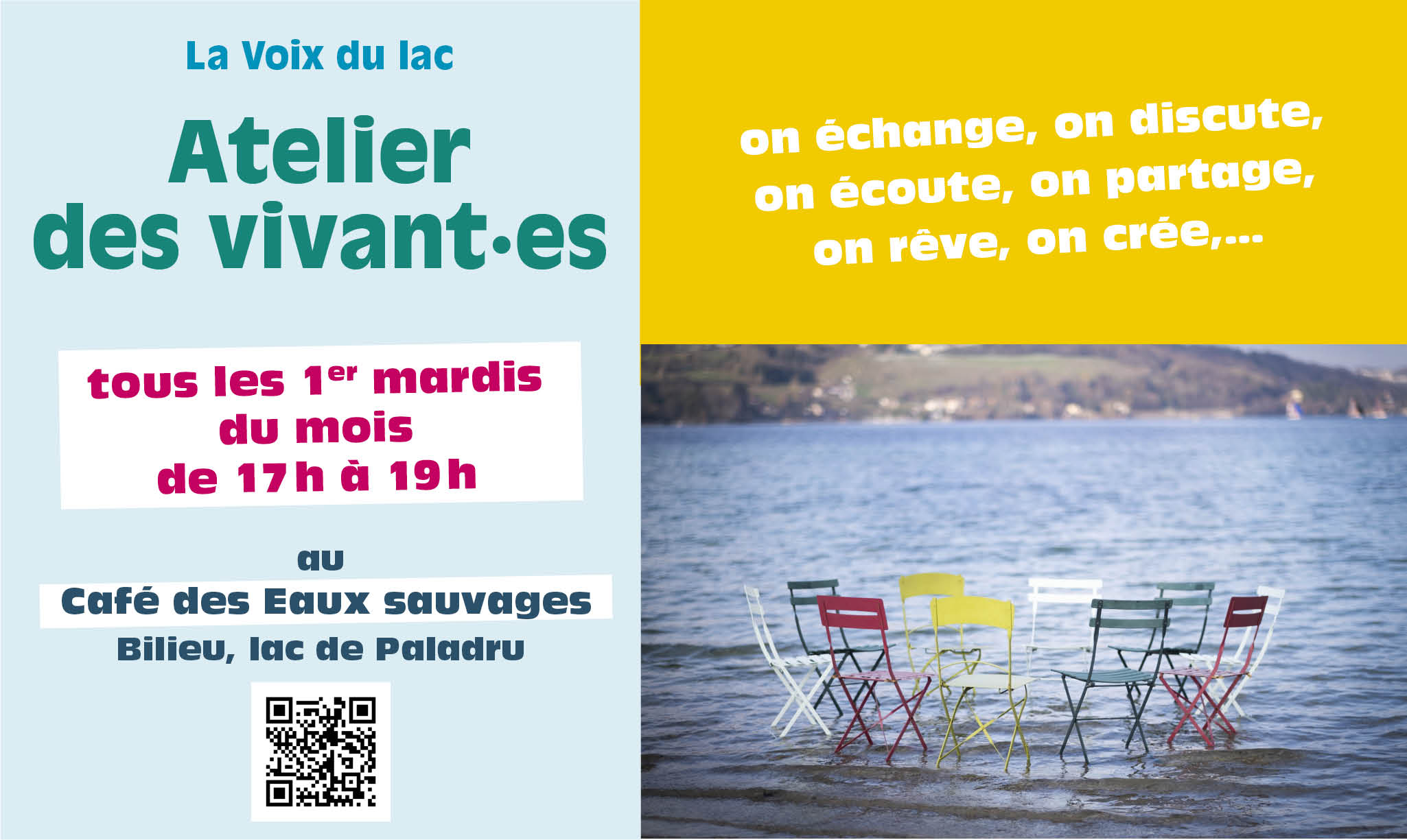 Atelier des vivant•es / La Voix du Lac