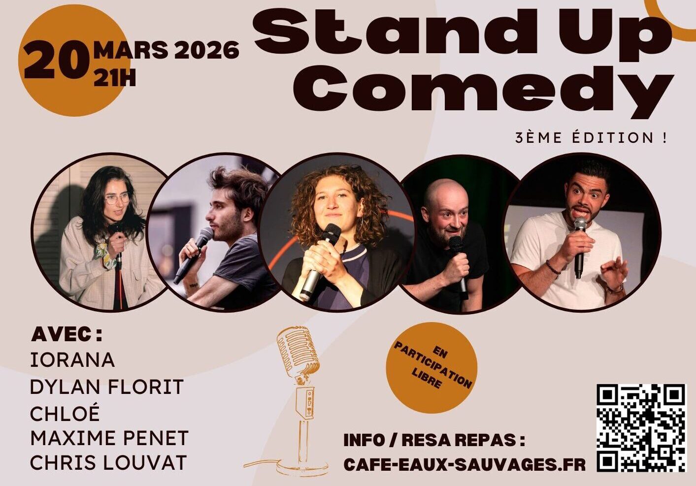 Soirée STAND UP 3ème édition !