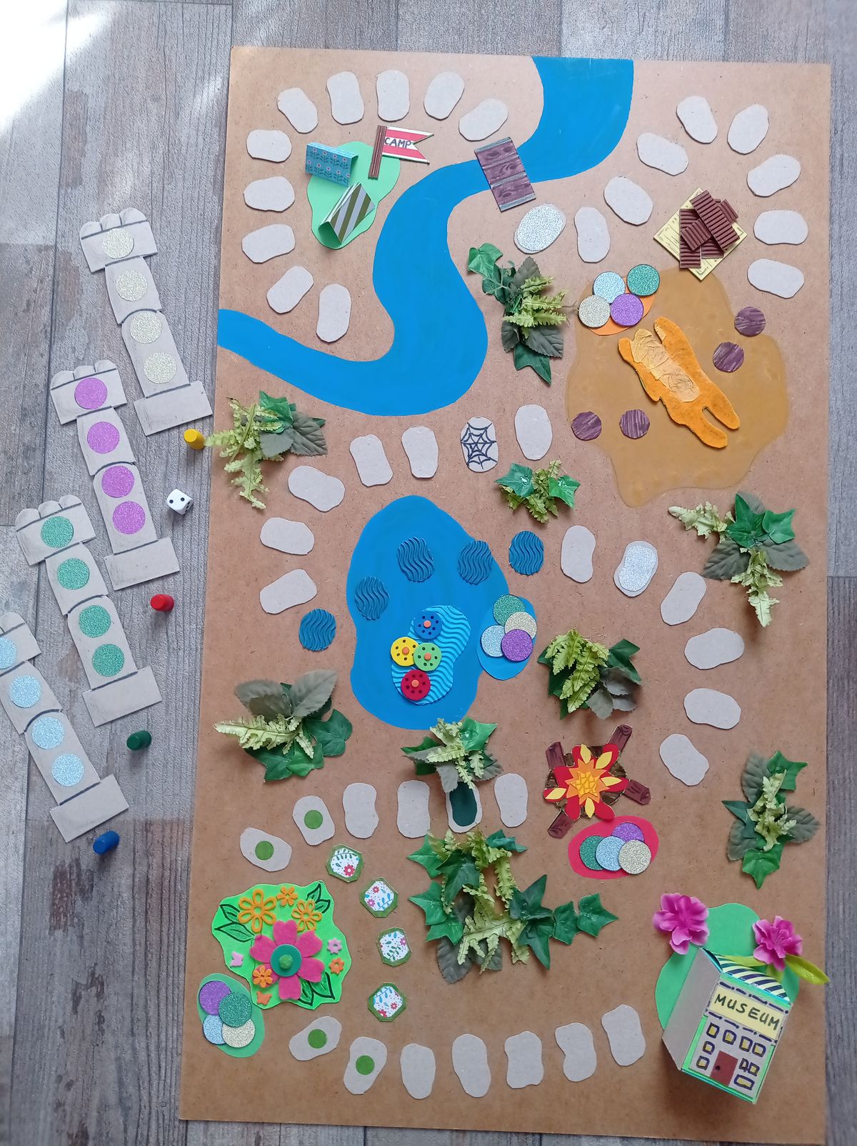 Atelier créatif PLATEAU DE JEU pour la Fête des Pères