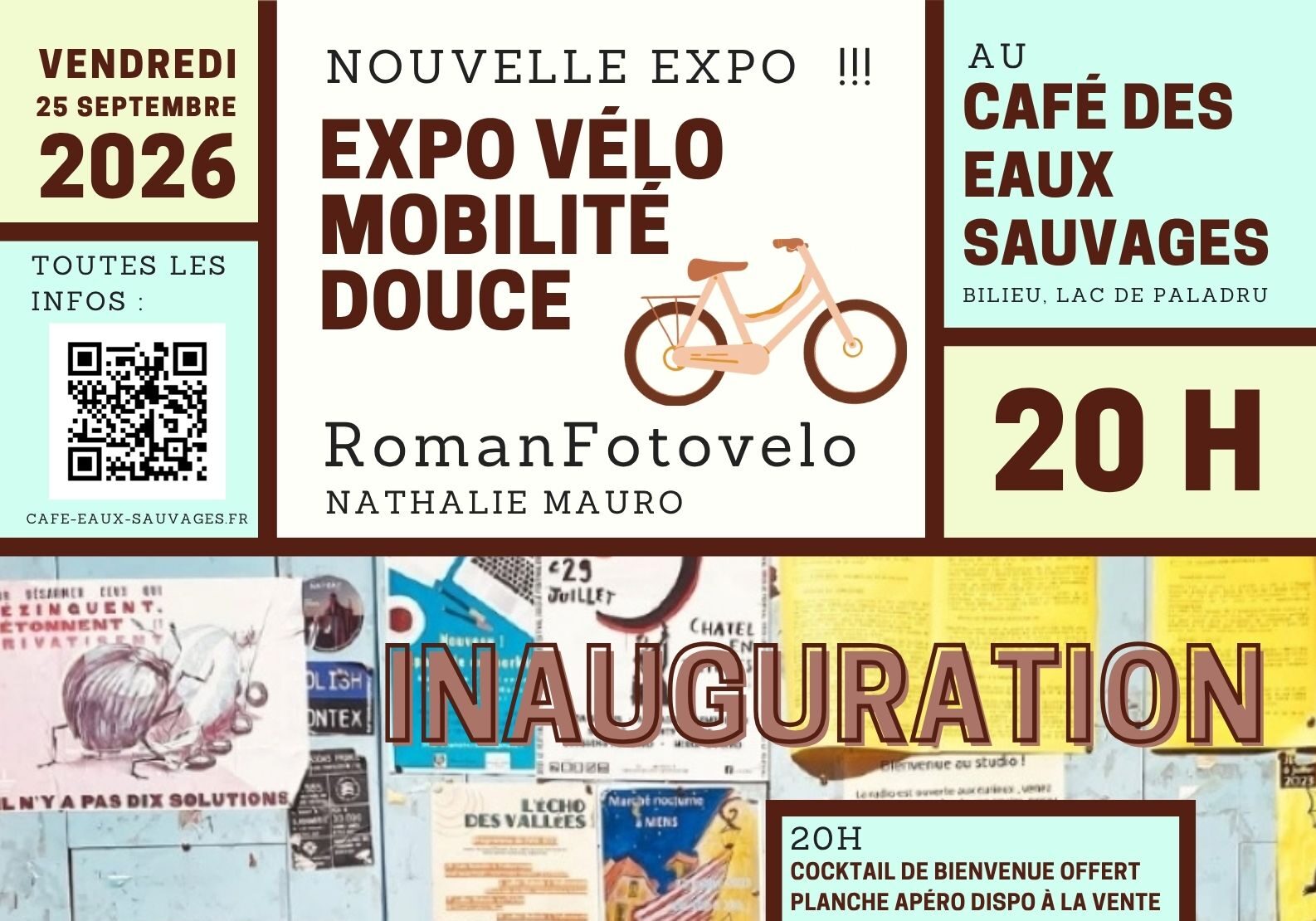 NOUVELLE EXPOSITION : VÉLO · MOBILITÉ DOUCE