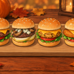 Dîner au café : Mini Burgers party