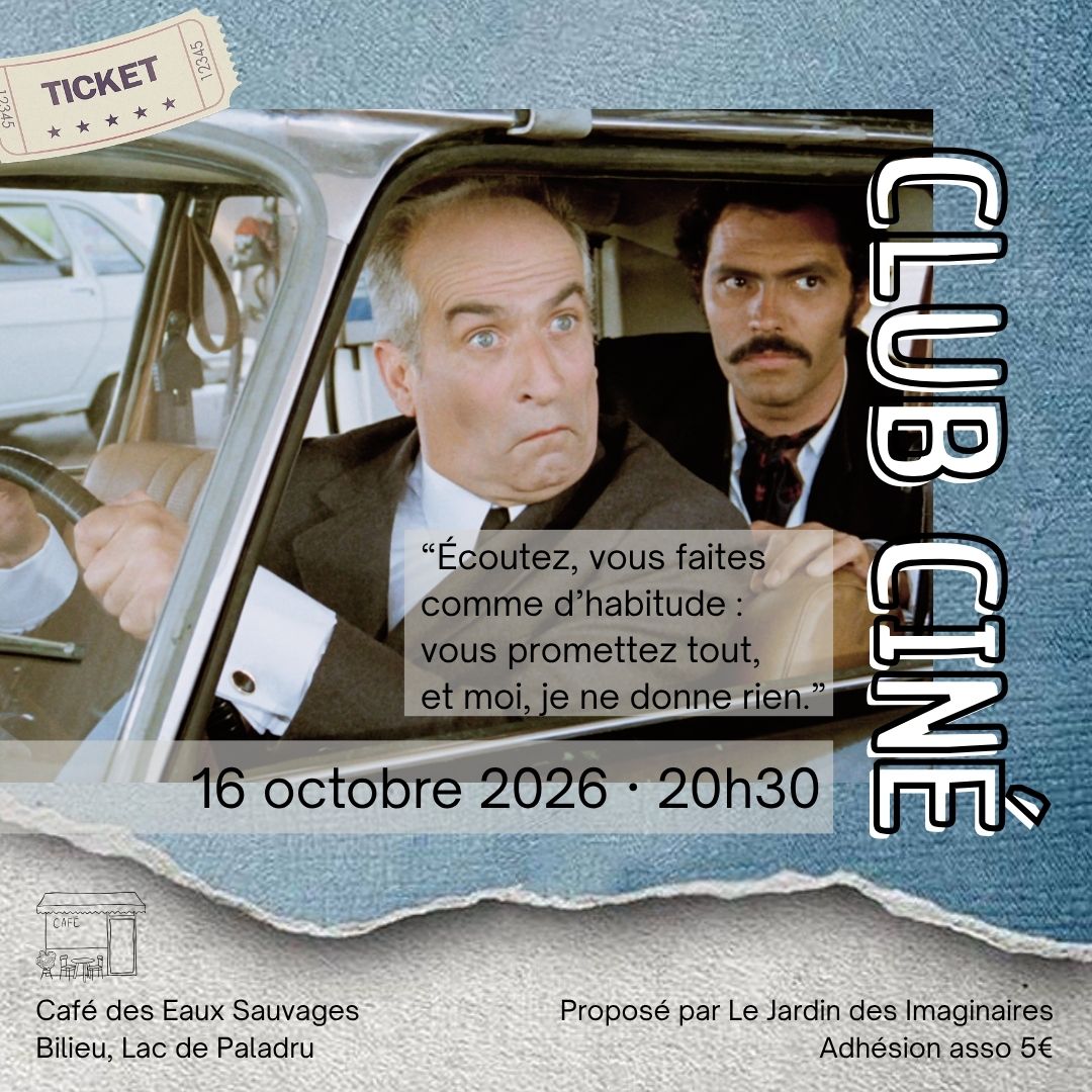 TARTIFLETTE & VIN BLANC / Projection associative LES AVENTURES DE RABBI JACOB