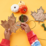 Atelier Broderie : Les feuilles d'automne brodées