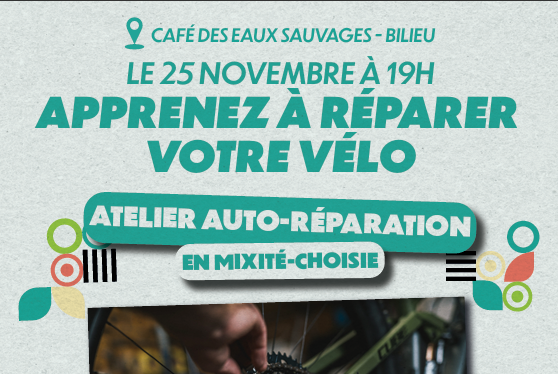 Atelier Auto-réparation Vélo (en mixité choisie : entre femmes)